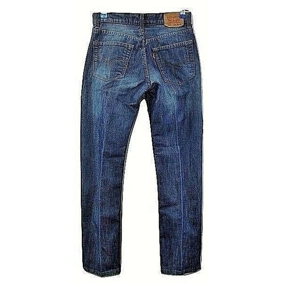 Levis 514 Slim Straight Zip Fly Jeans 16 Reg Size 28 X 28 - Picture 3 of 9